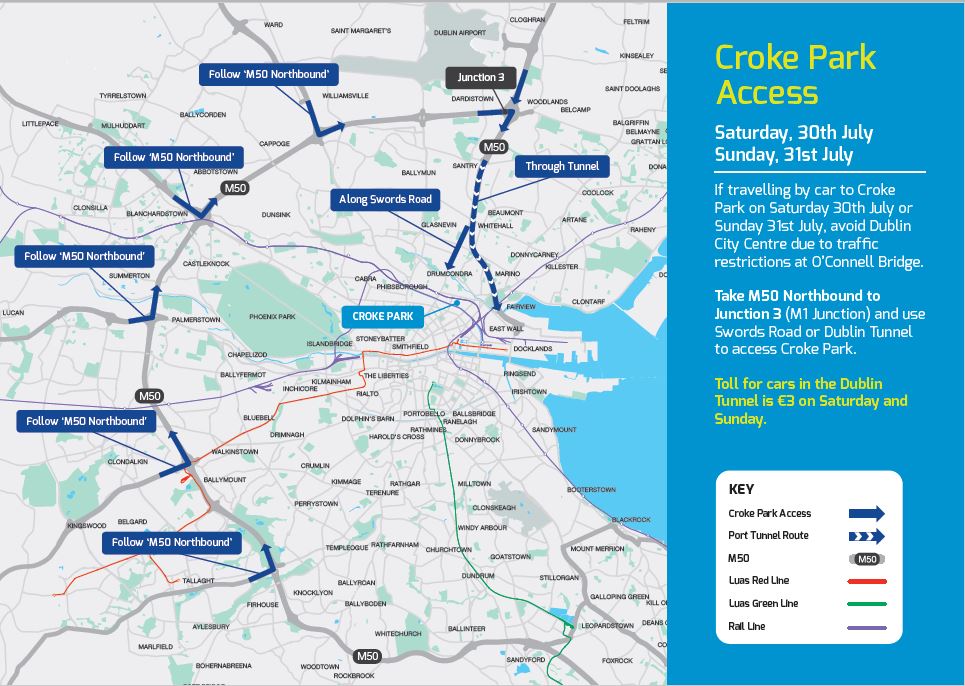 Croke Park Access Map 30 31 July 2016 1 