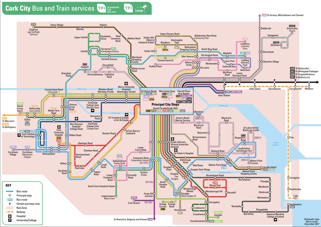 Network Maps | Transport for Ireland