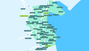 Louth TFI Local Link Bus Services Map
