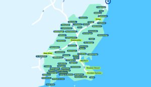 Wexford TFI Local Link Bus Services Map