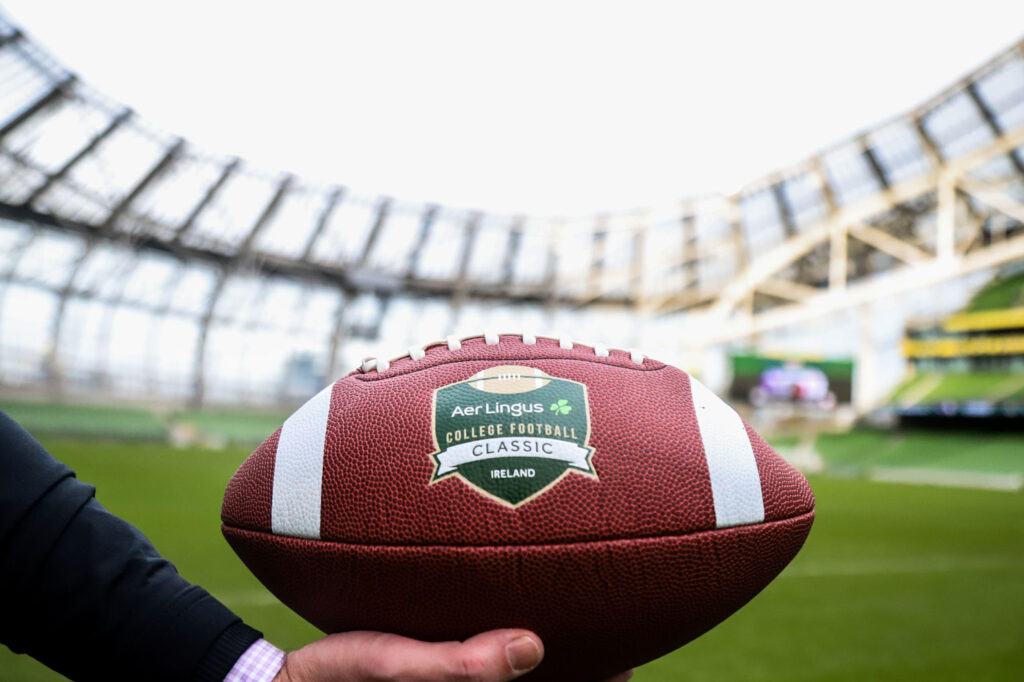 American Football at Aviva stadium