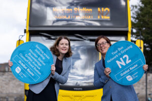 with Dervla McKay, Managing Director of Go-Ahead Ireland and Anne Graham CEO of the NTA