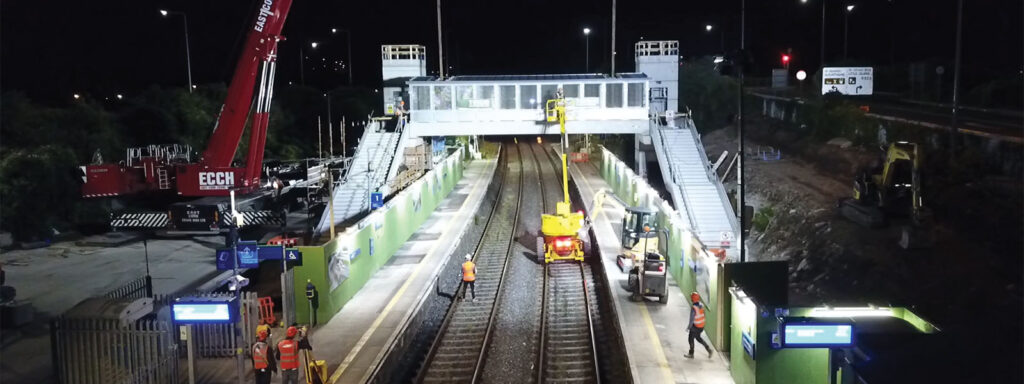 train station upgrade work for accessibility 