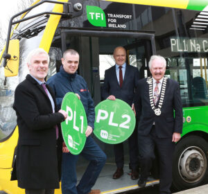 portlaoise town bus service launch pl1 and pl2