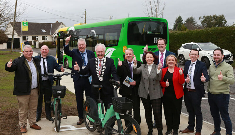 portlaoise town bus service launch pl1 and pl2